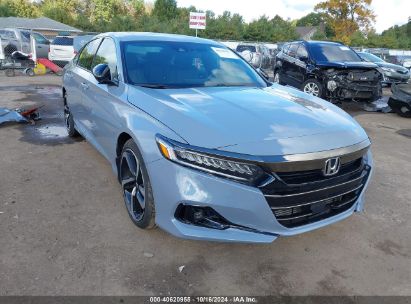 Lot #2995298533 2022 HONDA ACCORD SPORT 2.0T