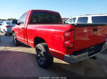 Lot #3036721868 2007 DODGE RAM 1500 ST