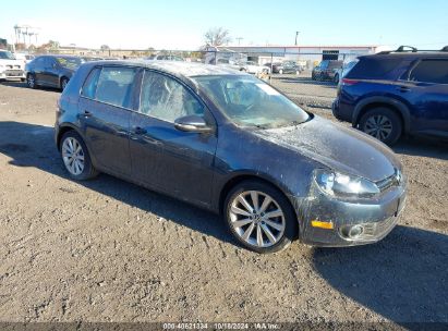 Lot #3034053749 2013 VOLKSWAGEN GOLF 2.0L TDI 4-DOOR