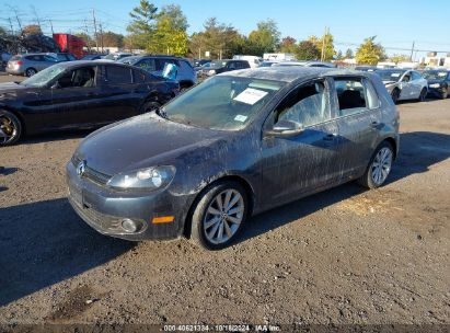 Lot #3034053749 2013 VOLKSWAGEN GOLF 2.0L TDI 4-DOOR