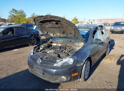 Lot #3034053749 2013 VOLKSWAGEN GOLF 2.0L TDI 4-DOOR