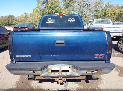 Lot #3035076355 1998 GMC SIERRA 1500 SL WIDESIDE