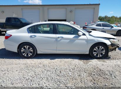 Lot #2992829874 2013 HONDA ACCORD LX