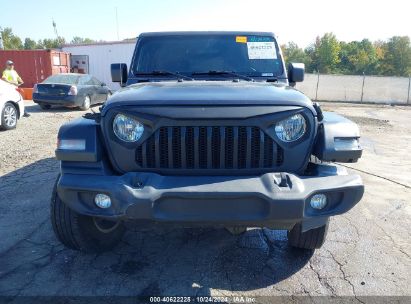 Lot #3035085976 2020 JEEP WRANGLER UNLIMITED SPORT S 4X4