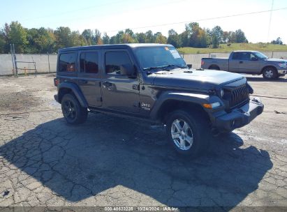 Lot #3035085976 2020 JEEP WRANGLER UNLIMITED SPORT S 4X4