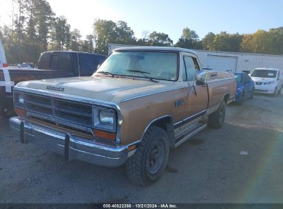 Lot #3037548387 1986 DODGE W-SERIES W150