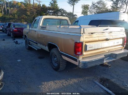 Lot #3037548387 1986 DODGE W-SERIES W150