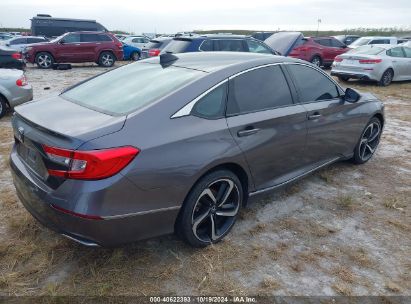 Lot #2992823774 2020 HONDA ACCORD EX