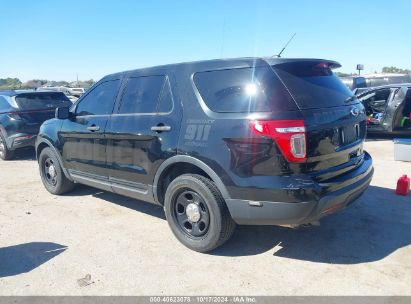 Lot #3056473887 2015 FORD UTILITY POLICE INTERCEPTOR