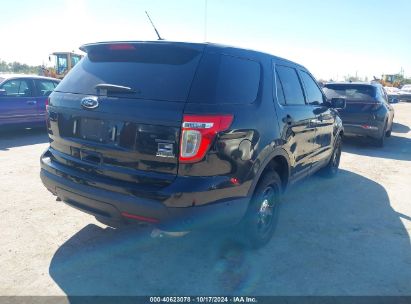 Lot #3056473887 2015 FORD UTILITY POLICE INTERCEPTOR