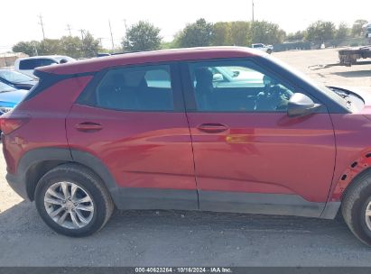 Lot #2992829871 2023 CHEVROLET TRAILBLAZER FWD LS