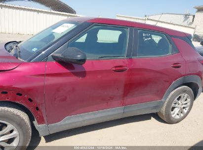 Lot #2992829871 2023 CHEVROLET TRAILBLAZER FWD LS