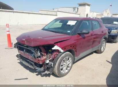 Lot #2992829871 2023 CHEVROLET TRAILBLAZER FWD LS