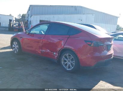 Lot #2990348874 2023 TESLA MODEL Y AWD/LONG RANGE DUAL MOTOR ALL-WHEEL DRIVE