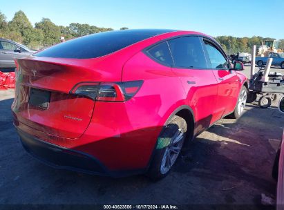 Lot #2990348874 2023 TESLA MODEL Y AWD/LONG RANGE DUAL MOTOR ALL-WHEEL DRIVE