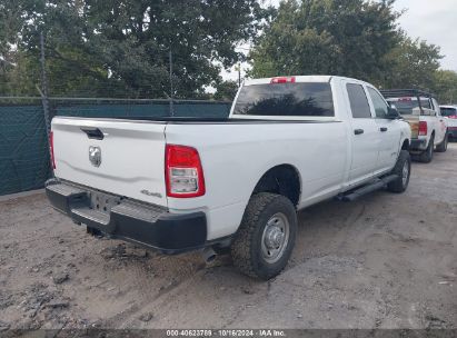 Lot #2992829864 2022 RAM 2500 TRADESMAN  4X4 8' BOX