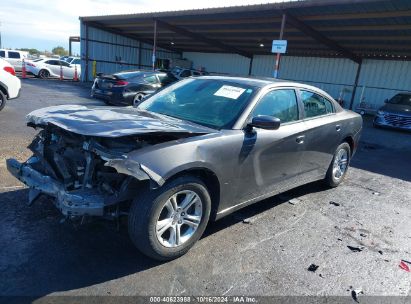 Lot #2992814521 2020 DODGE CHARGER SXT RWD