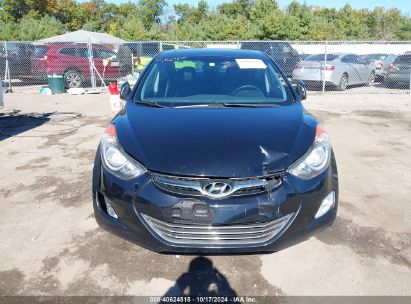 Lot #2995298778 2013 HYUNDAI ELANTRA LIMITED