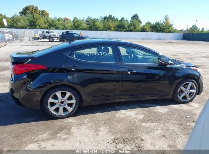 Lot #2995298778 2013 HYUNDAI ELANTRA LIMITED