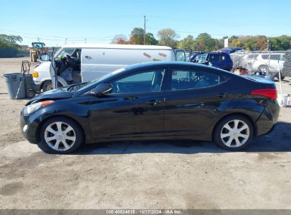 Lot #2995298778 2013 HYUNDAI ELANTRA LIMITED