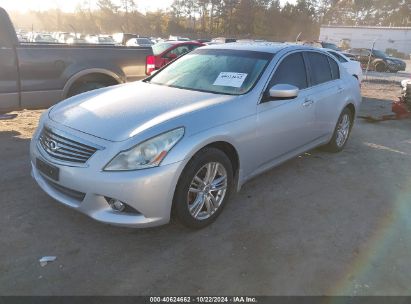 Lot #2997781813 2011 INFINITI G25X