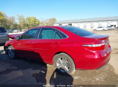 Lot #3035076268 2015 TOYOTA CAMRY SE