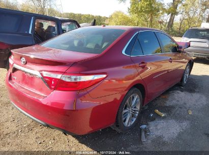 Lot #3035076268 2015 TOYOTA CAMRY SE