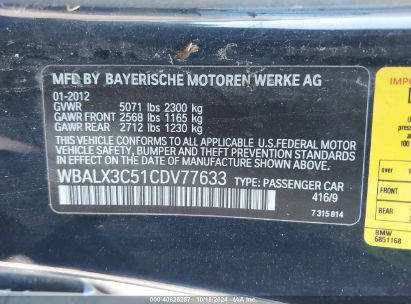 Lot #2992832910 2012 BMW 650I