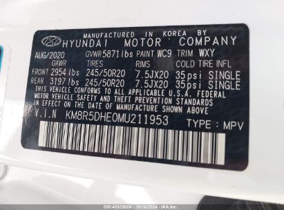 Lot #2990348863 2021 HYUNDAI PALISADE LIMITED