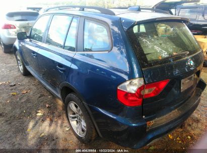 Lot #3035076412 2006 BMW X3 3.0I