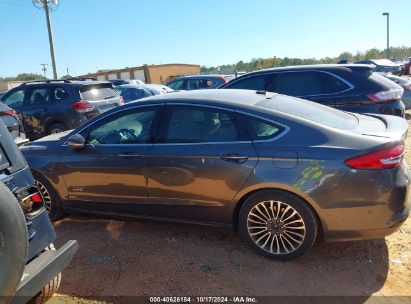 Lot #3037527184 2017 FORD FUSION ENERGI PLATINUM