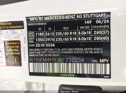 Lot #3051077737 2024 MERCEDES-BENZ GLC 300 4MATIC SUV