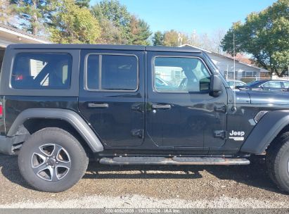 Lot #2992823325 2019 JEEP WRANGLER UNLIMITED SPORT S 4X4