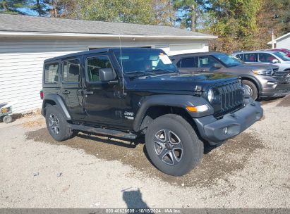 Lot #2992823325 2019 JEEP WRANGLER UNLIMITED SPORT S 4X4