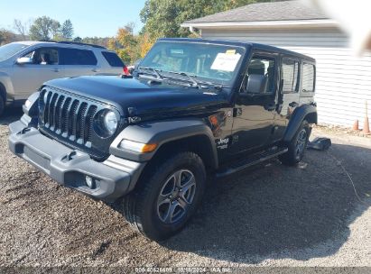 Lot #2992823325 2019 JEEP WRANGLER UNLIMITED SPORT S 4X4