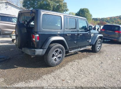 Lot #2992823325 2019 JEEP WRANGLER UNLIMITED SPORT S 4X4