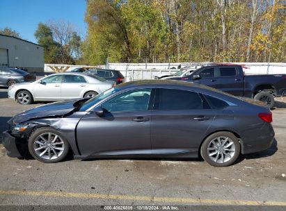 Lot #2992823319 2021 HONDA ACCORD LX