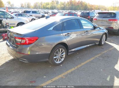 Lot #2992823319 2021 HONDA ACCORD LX