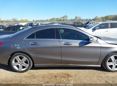 Lot #3035086230 2015 MERCEDES-BENZ CLA 250 4MATIC