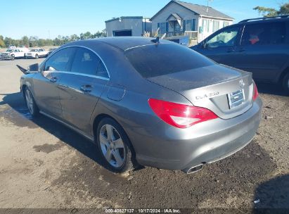 Lot #2992823317 2015 MERCEDES-BENZ CLA 250 4MATIC