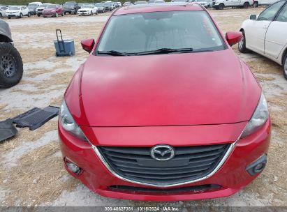 Lot #2992823311 2015 MAZDA MAZDA3 I GRAND TOURING