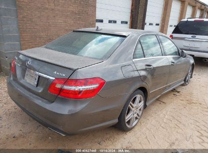 Lot #2992823312 2011 MERCEDES-BENZ E 350 4MATIC