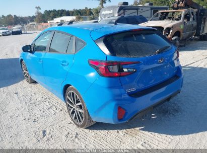 Lot #2995298493 2024 SUBARU IMPREZA SPORT 5-DOOR