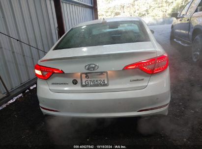 Lot #3035076376 2017 HYUNDAI SONATA LIMITED