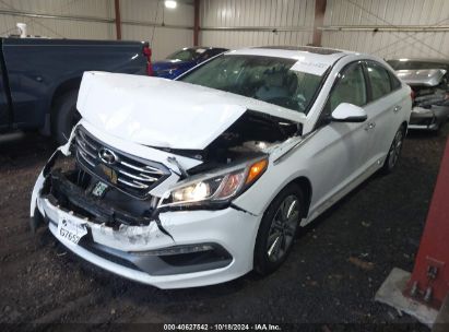 Lot #3035076376 2017 HYUNDAI SONATA LIMITED