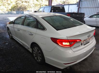 Lot #3035076376 2017 HYUNDAI SONATA LIMITED