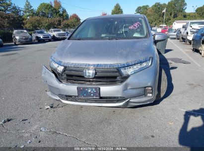 Lot #2992823309 2022 HONDA ODYSSEY EX-L