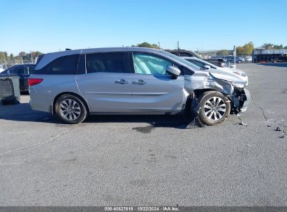 Lot #2992823309 2022 HONDA ODYSSEY EX-L