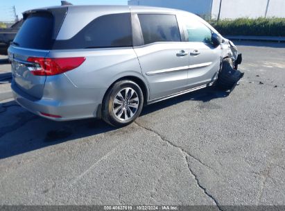 Lot #2992823309 2022 HONDA ODYSSEY EX-L