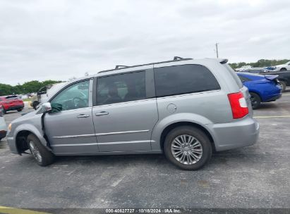 Lot #3013938887 2016 CHRYSLER TOWN & COUNTRY TOURING-L